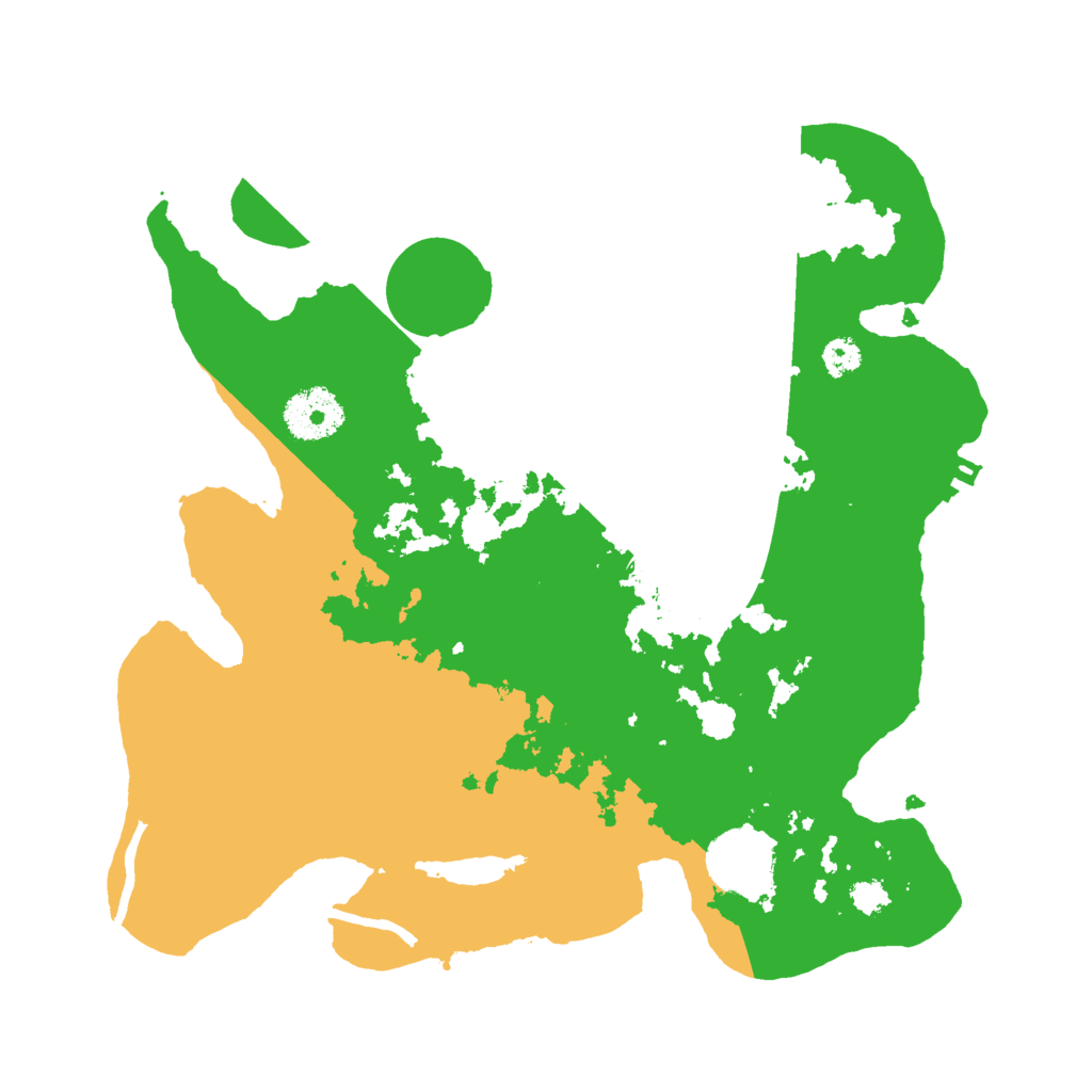 Biome Rust Map: Procedural Map, Size: 3000, Seed: 270123