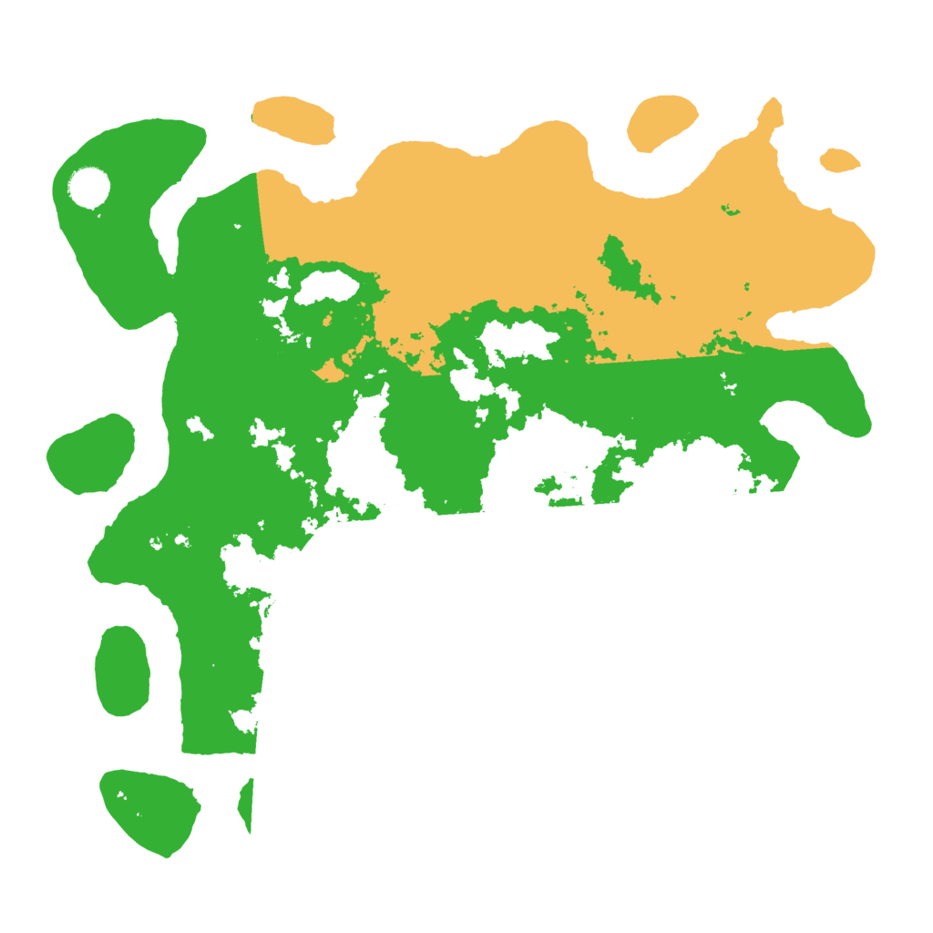 Biome Rust Map: Barren, Size: 4000, Seed: 1861005515