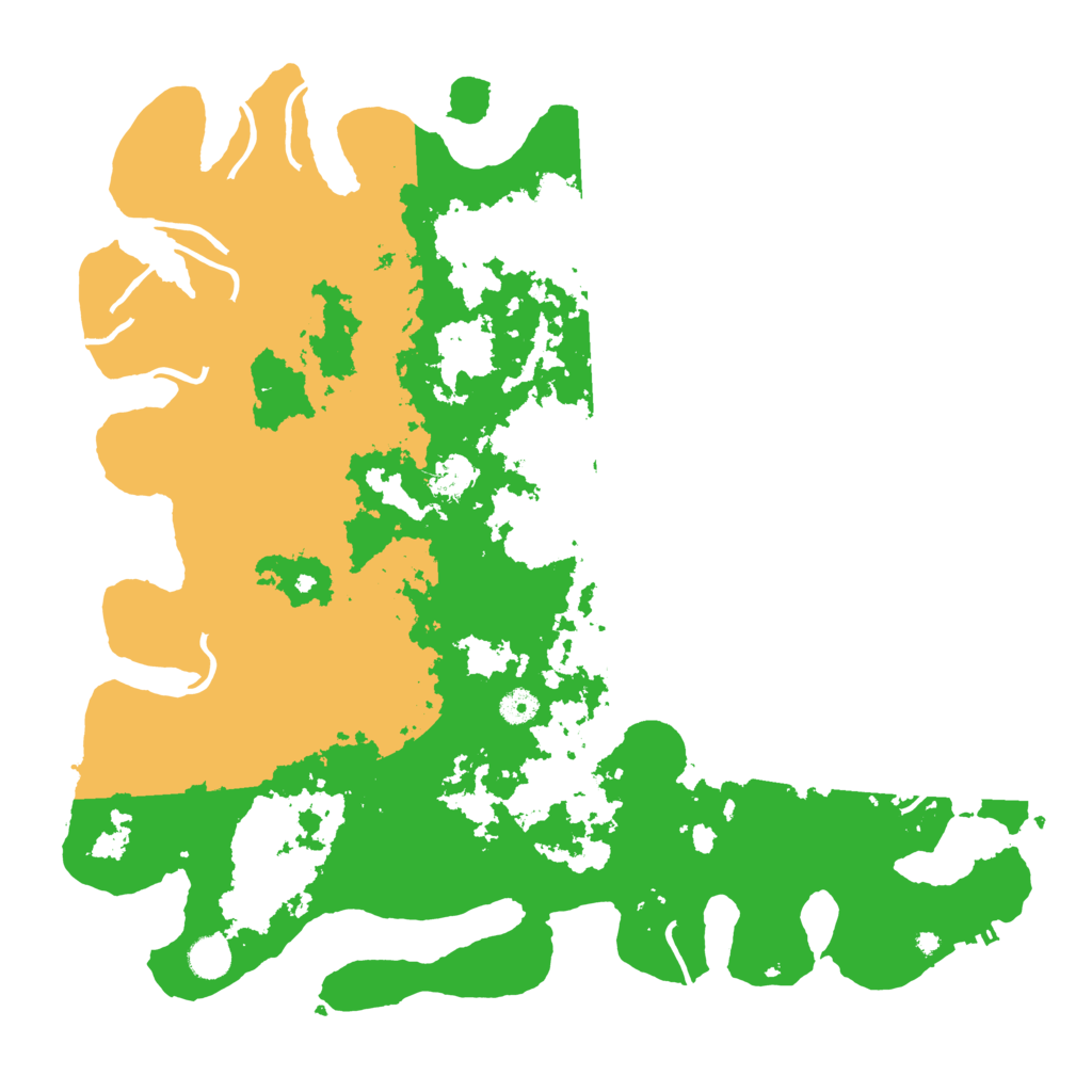 Biome Rust Map: Procedural Map, Size: 4500, Seed: 564628815