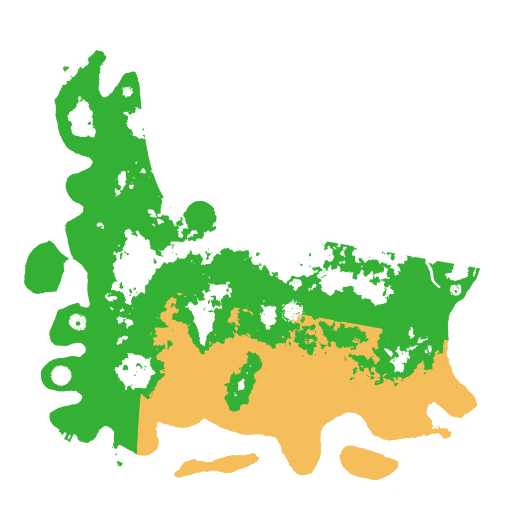 Biome Rust Map: Procedural Map, Size: 4500, Seed: 846854831