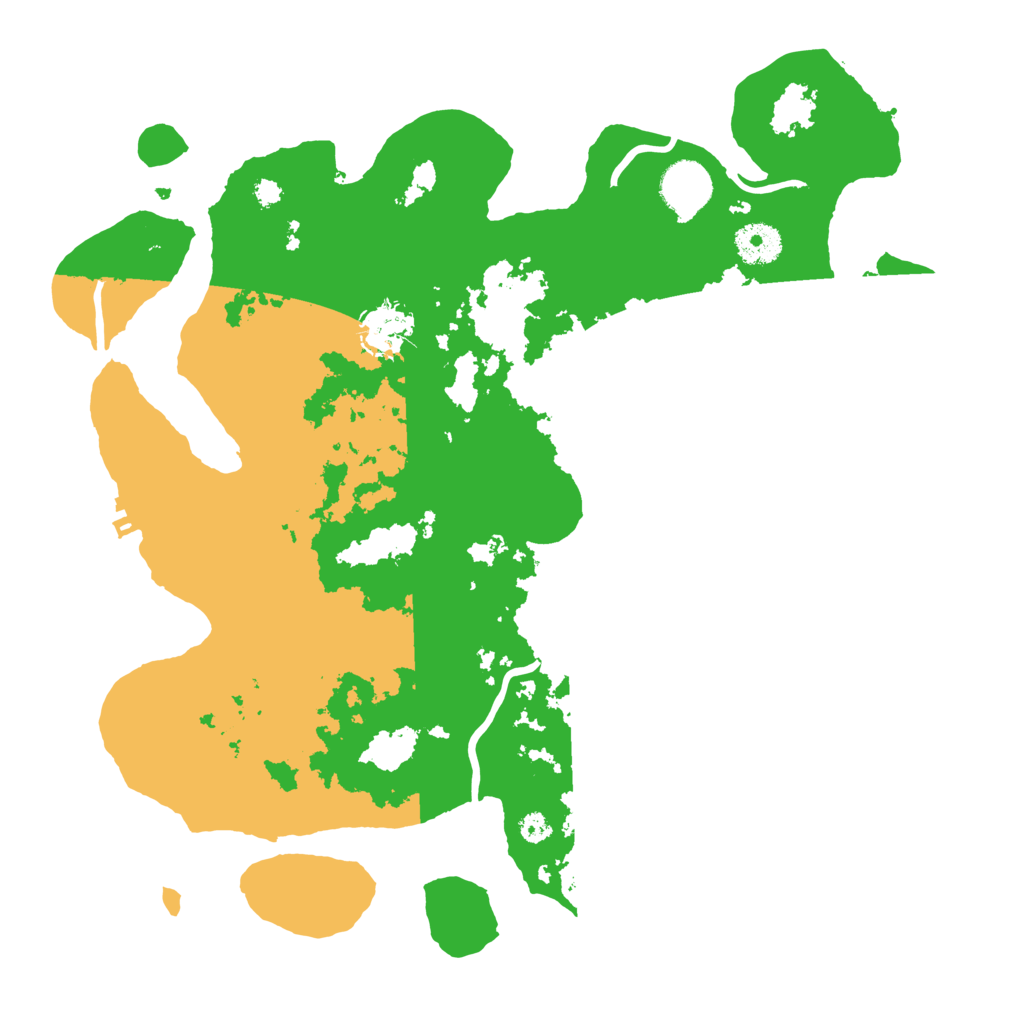Biome Rust Map: Procedural Map, Size: 3500, Seed: 912518674