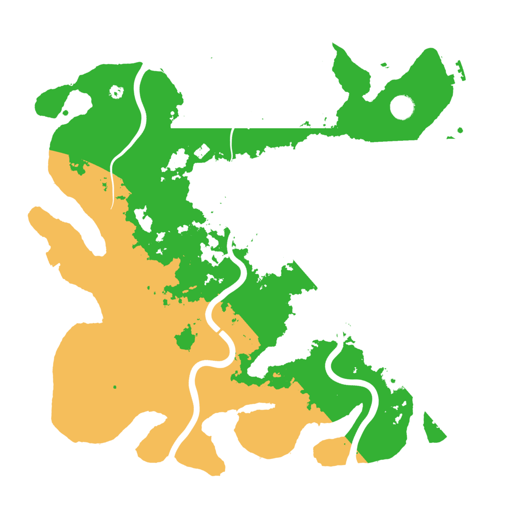 Biome Rust Map: Procedural Map, Size: 3750, Seed: 2333323