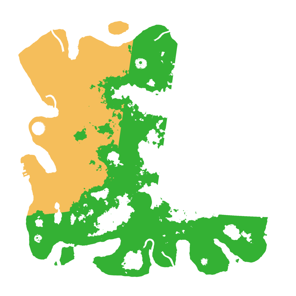 Biome Rust Map: Procedural Map, Size: 3950, Seed: 1377667547