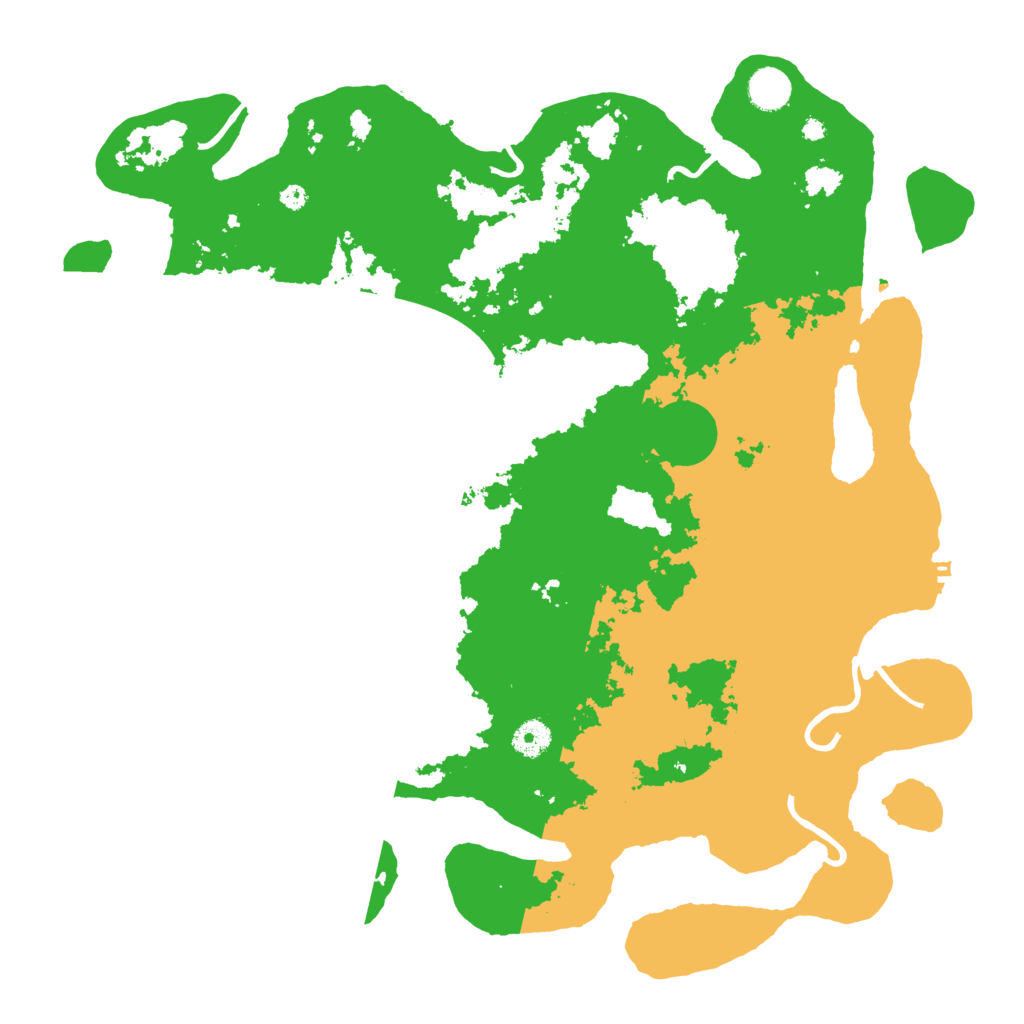 Biome Rust Map: Procedural Map, Size: 4200, Seed: 24202