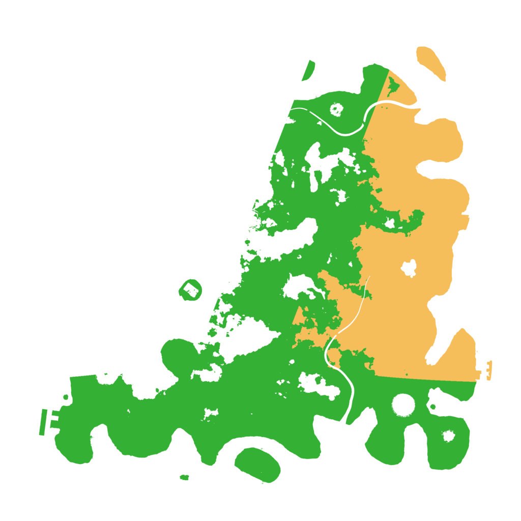 Biome Rust Map: Procedural Map, Size: 4000, Seed: 5896738