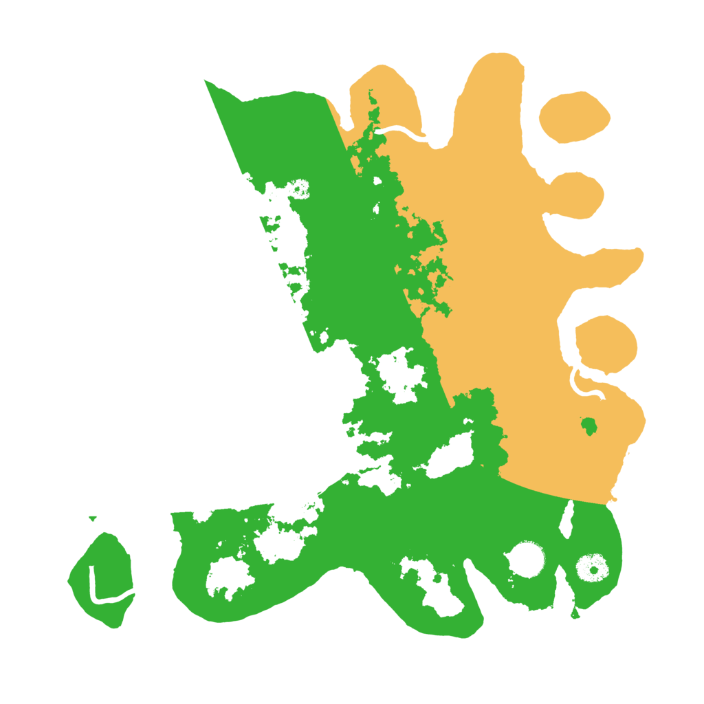 Biome Rust Map: Procedural Map, Size: 3500, Seed: 74402134