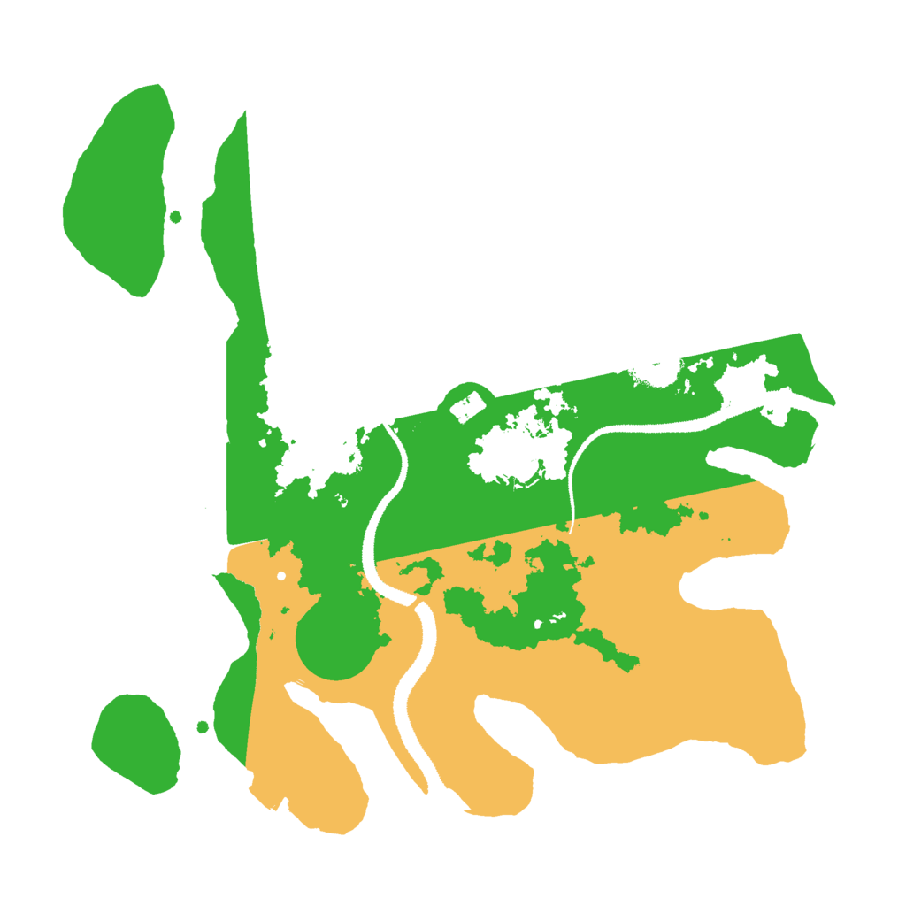 Biome Rust Map: Procedural Map, Size: 3000, Seed: 1501661264