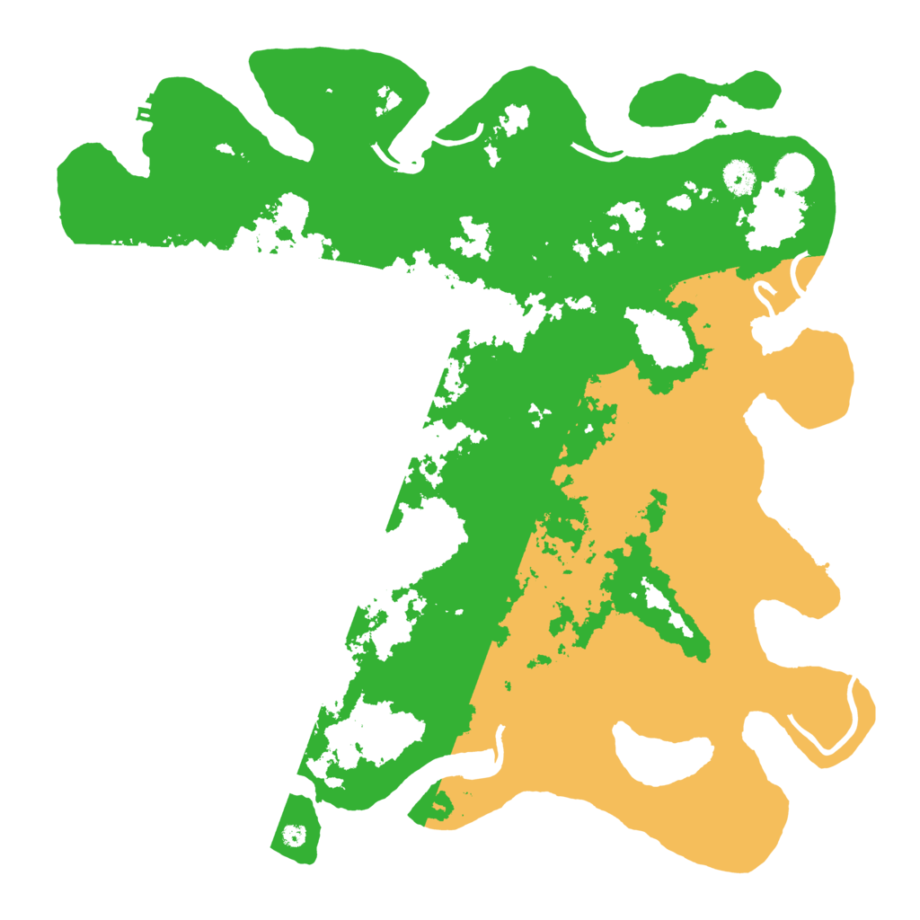 Biome Rust Map: Procedural Map, Size: 4200, Seed: 736982