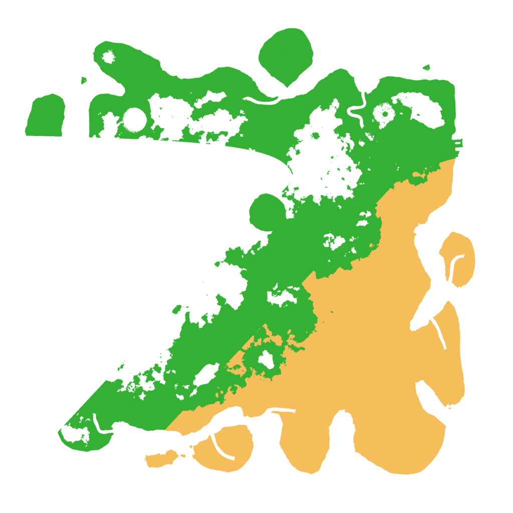 Biome Rust Map: Procedural Map, Size: 3800, Seed: 142183144