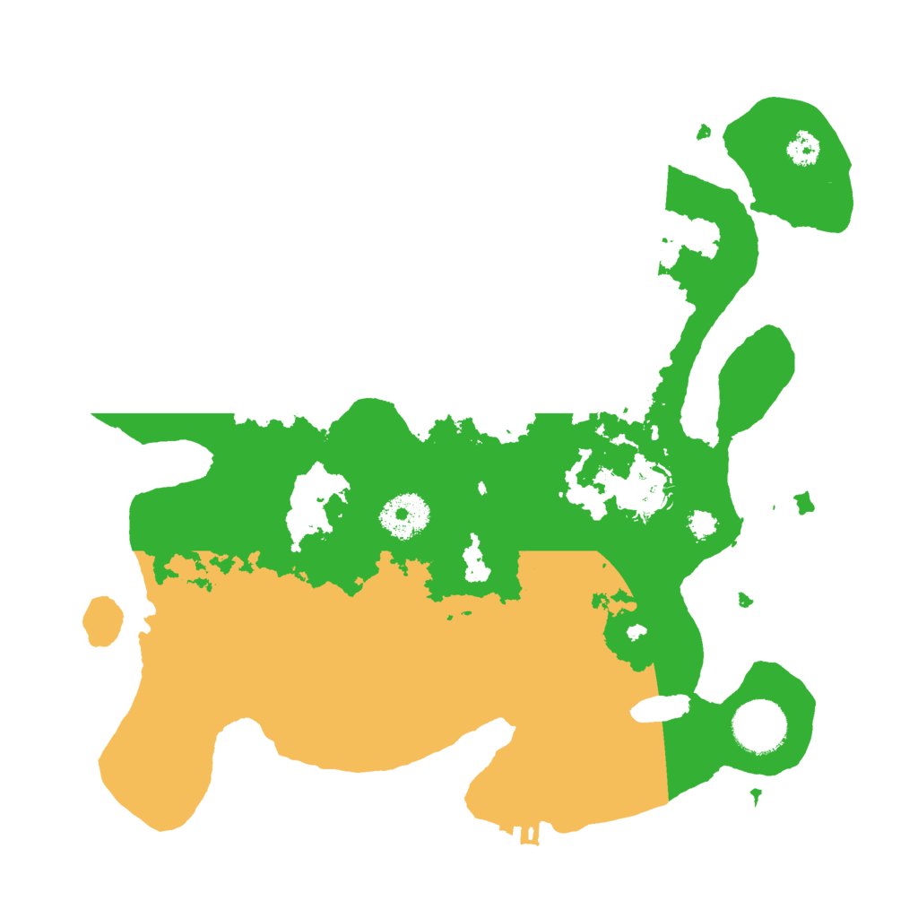 Biome Rust Map: Procedural Map, Size: 3000, Seed: 5639108