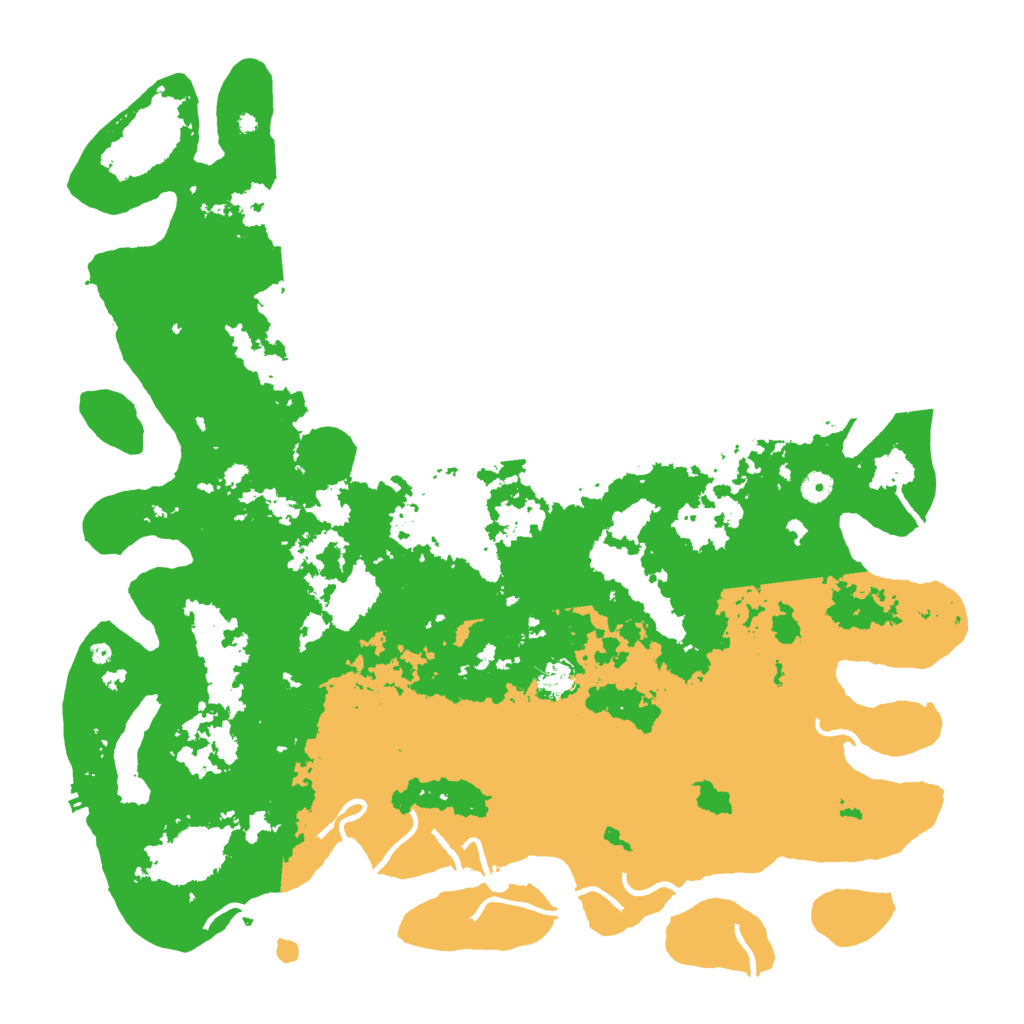 Biome Rust Map: Procedural Map, Size: 5000, Seed: 2112792407