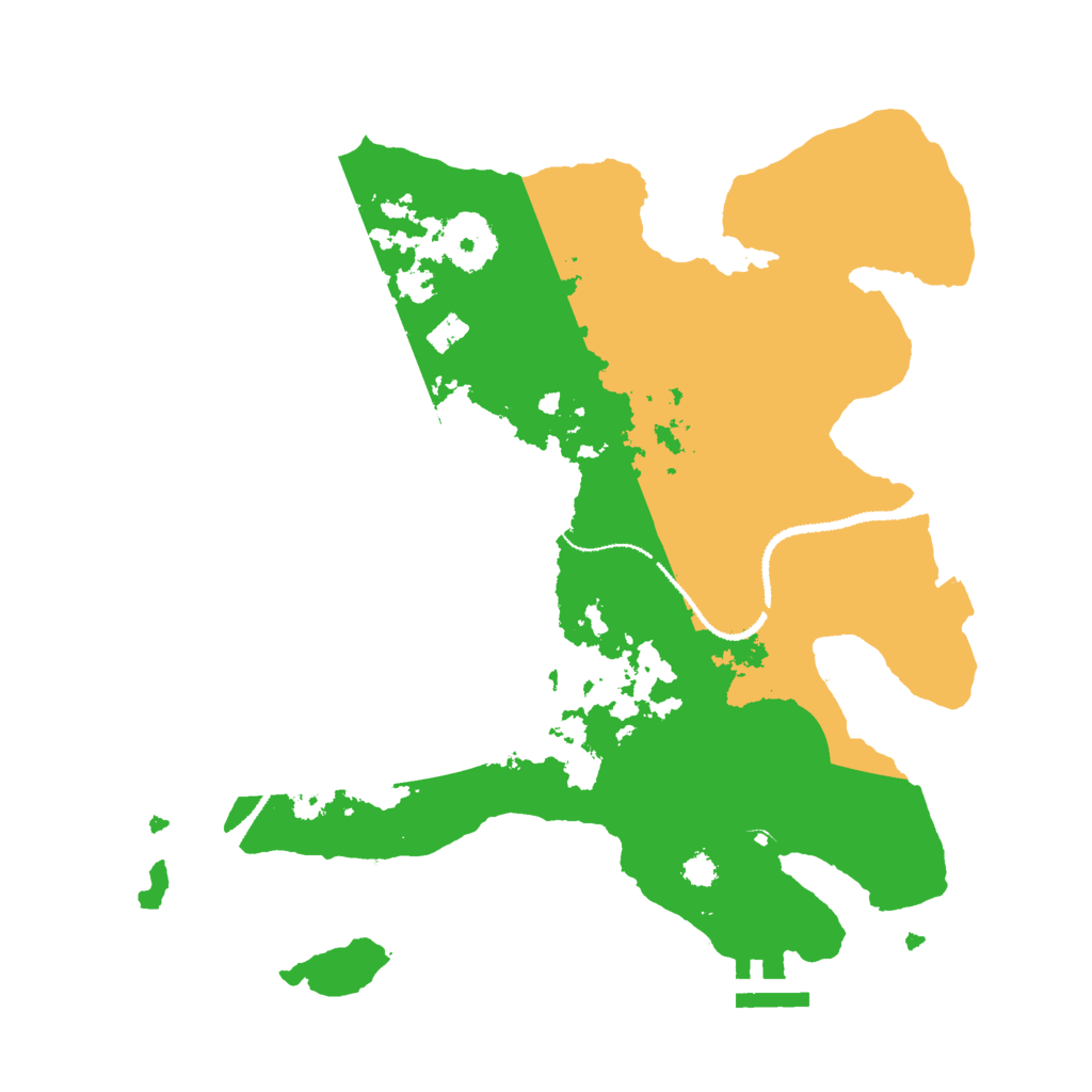 Biome Rust Map: Procedural Map, Size: 3000, Seed: 47859