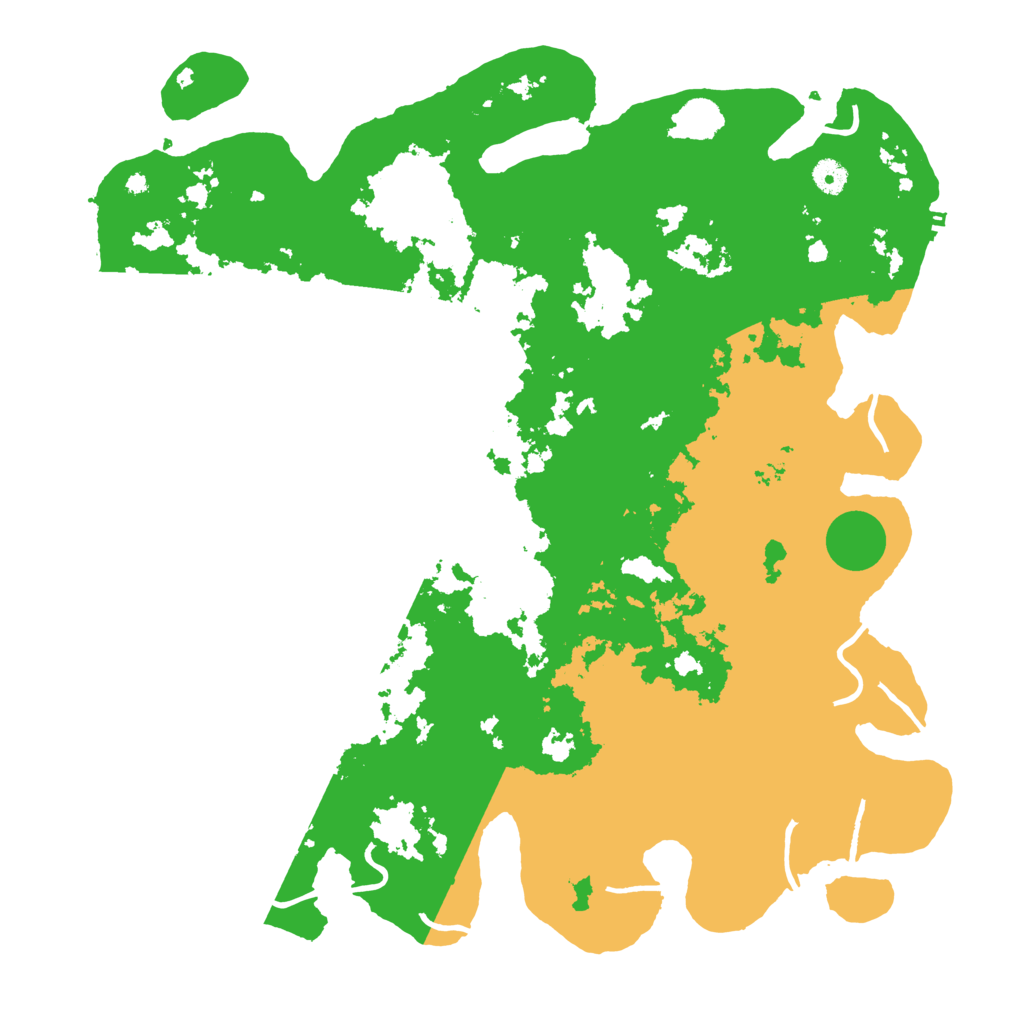 Biome Rust Map: Procedural Map, Size: 4500, Seed: 1624856881