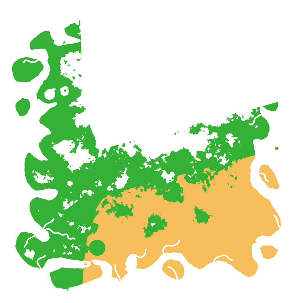Biome Rust Map: Procedural Map, Size: 5000, Seed: 36828451
