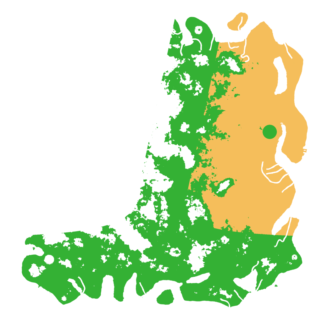 Biome Rust Map: Procedural Map, Size: 6000, Seed: 864047449