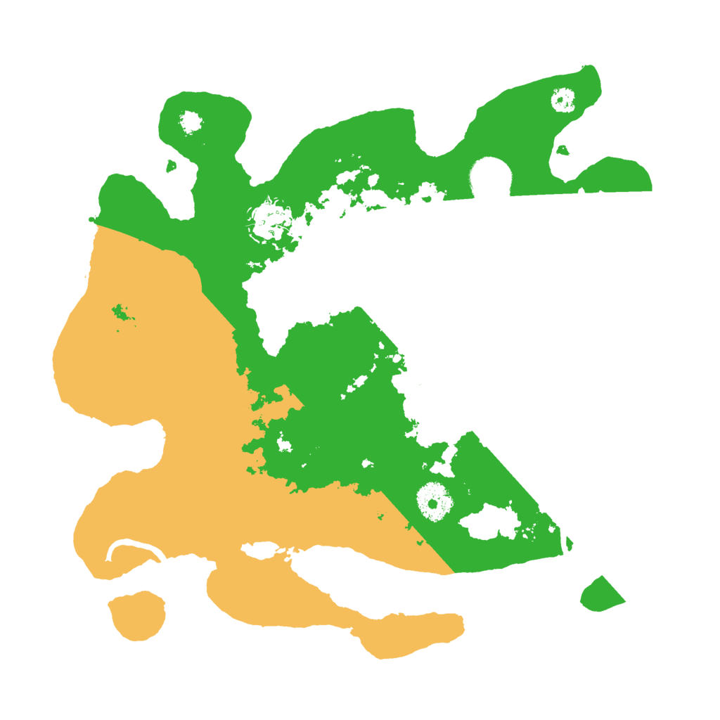 Biome Rust Map: Procedural Map, Size: 3000, Seed: 1090123526