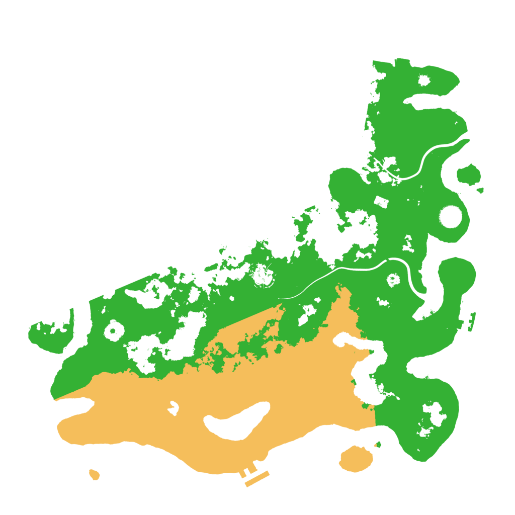 Biome Rust Map: Procedural Map, Size: 4000, Seed: 61344225
