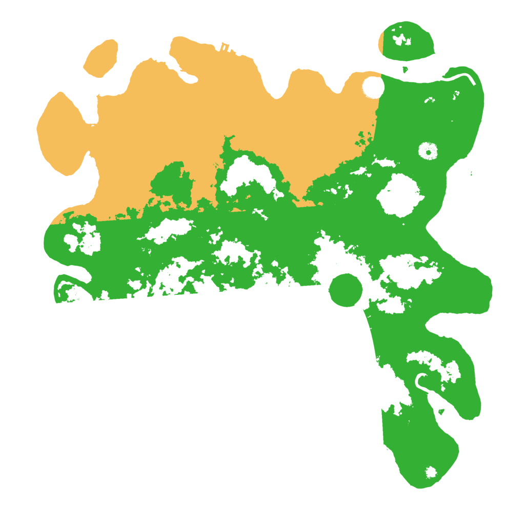 Biome Rust Map: Procedural Map, Size: 4250, Seed: 97786023