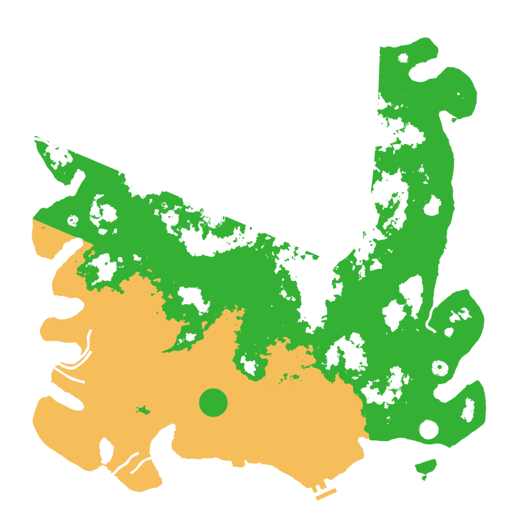 Biome Rust Map: Procedural Map, Size: 4800, Seed: 1447391154