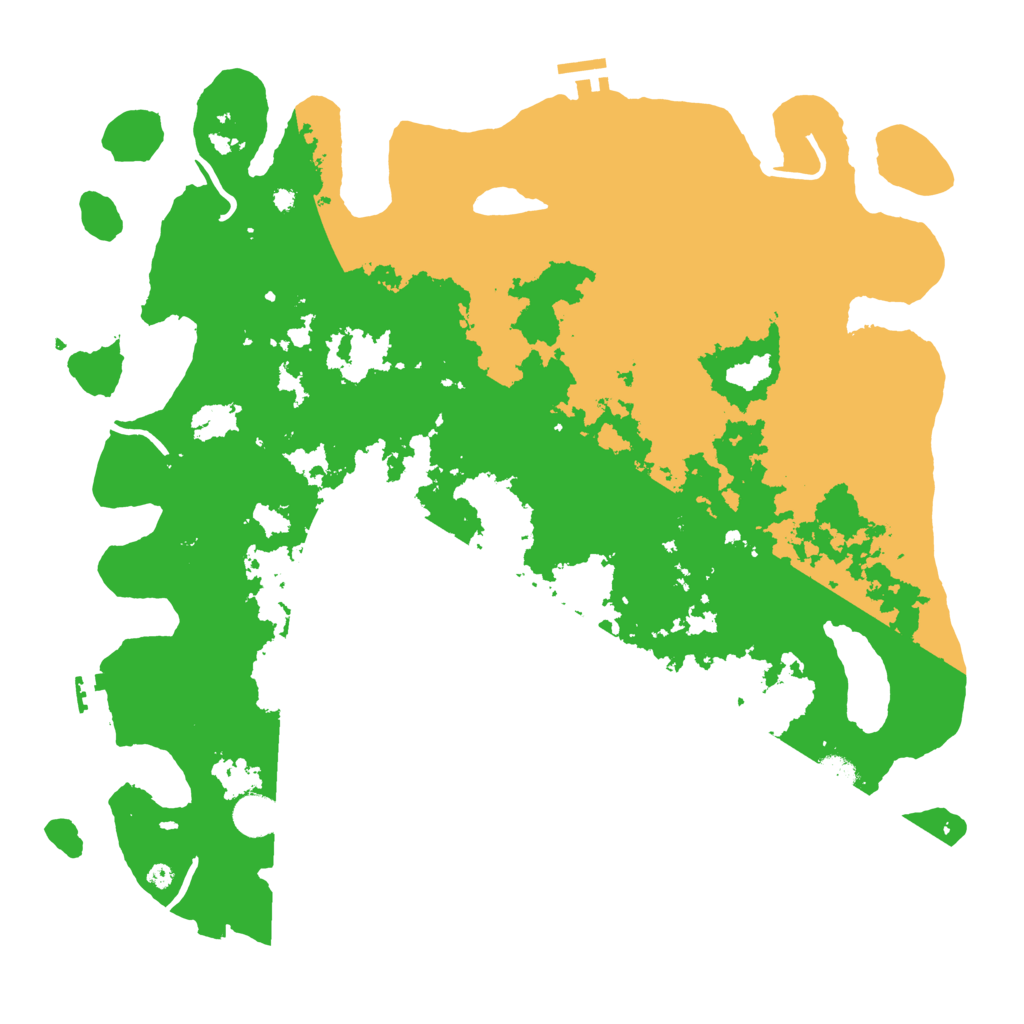 Biome Rust Map: Procedural Map, Size: 4250, Seed: 533333286