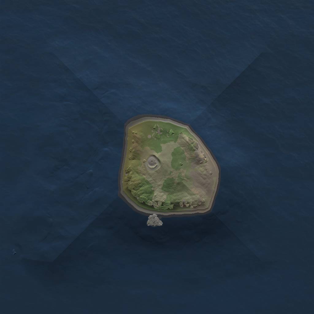 Rust Map: Procedural Map, Size: 1111, Seed: 252432, 3 Monuments