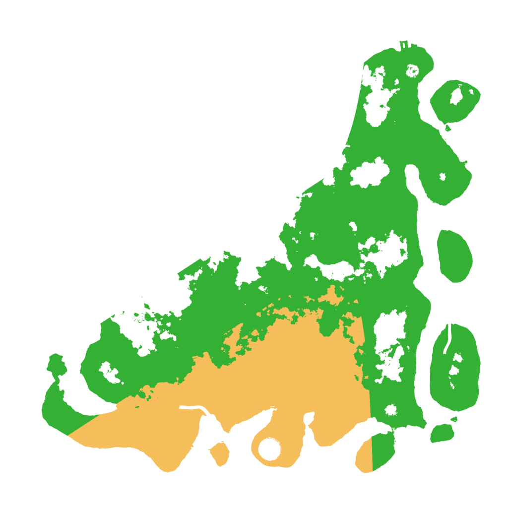 Biome Rust Map: Procedural Map, Size: 4000, Seed: 790031509