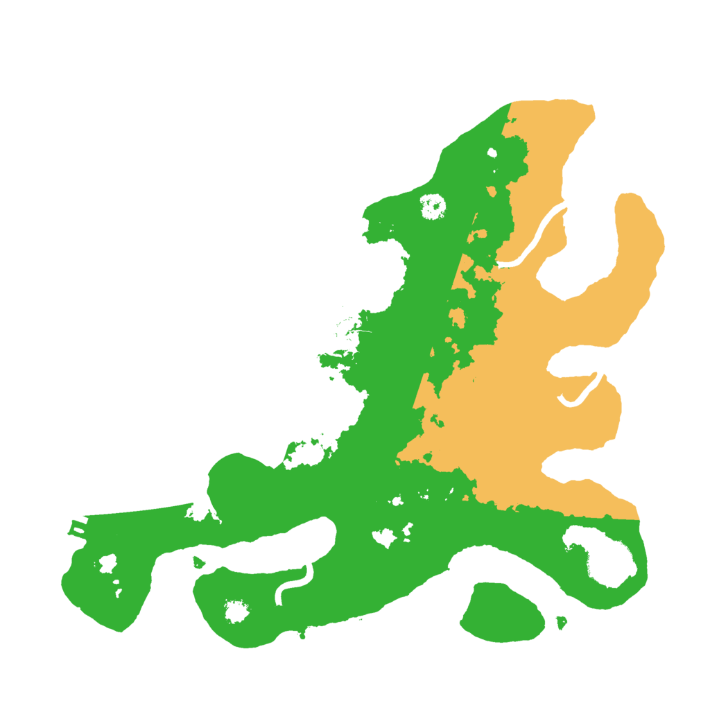 Biome Rust Map: Procedural Map, Size: 2800, Seed: 1964545292