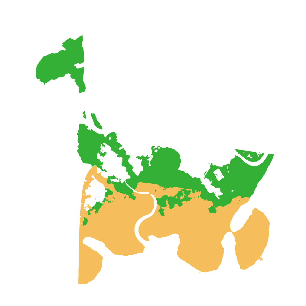 Biome Rust Map: Procedural Map, Size: 3000, Seed: 1745292132