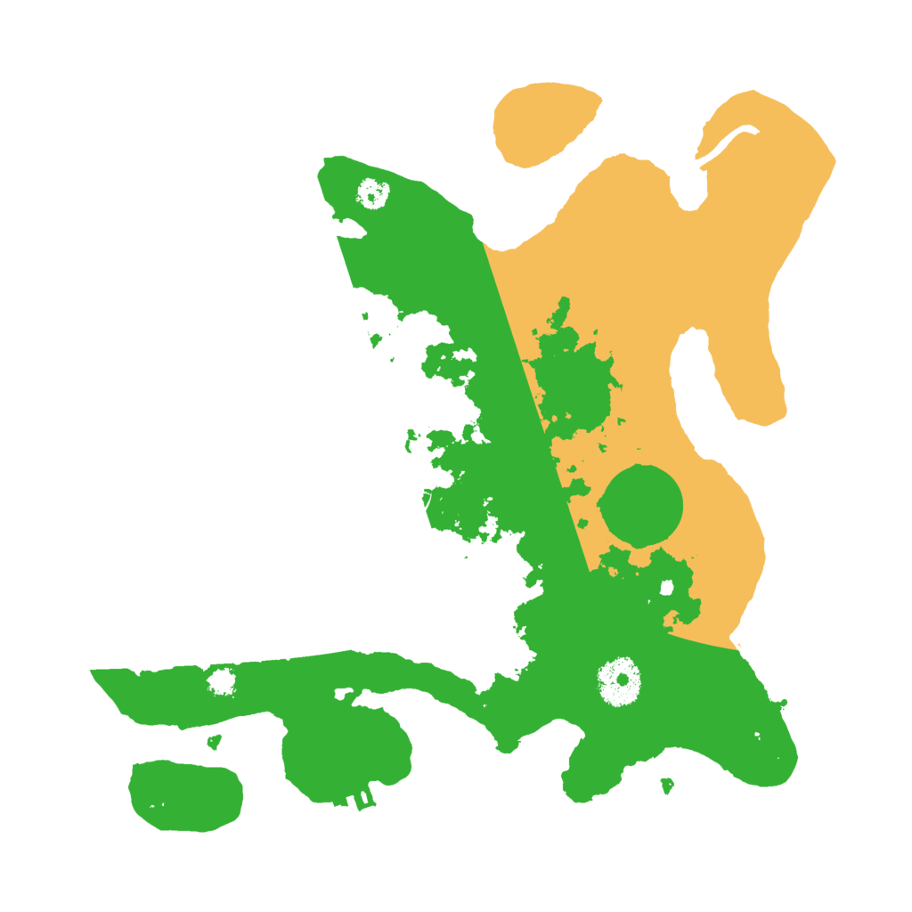 Biome Rust Map: Procedural Map, Size: 3000, Seed: 816667671
