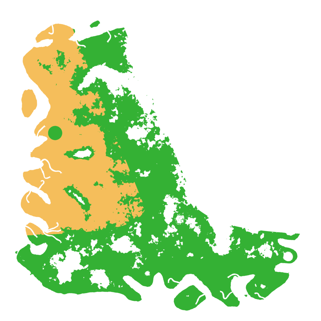 Biome Rust Map: Procedural Map, Size: 6000, Seed: 28031979