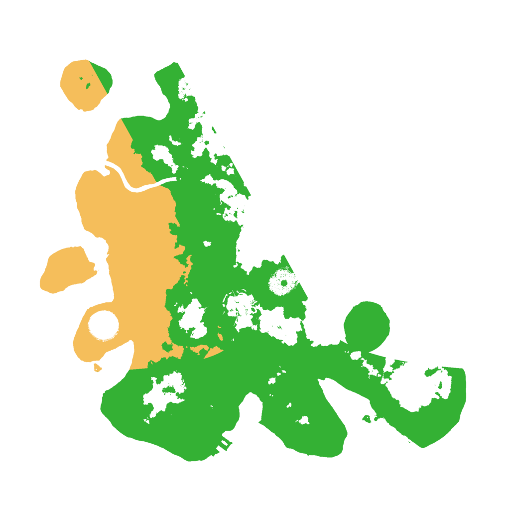 Biome Rust Map: Procedural Map, Size: 3000, Seed: 1682681846