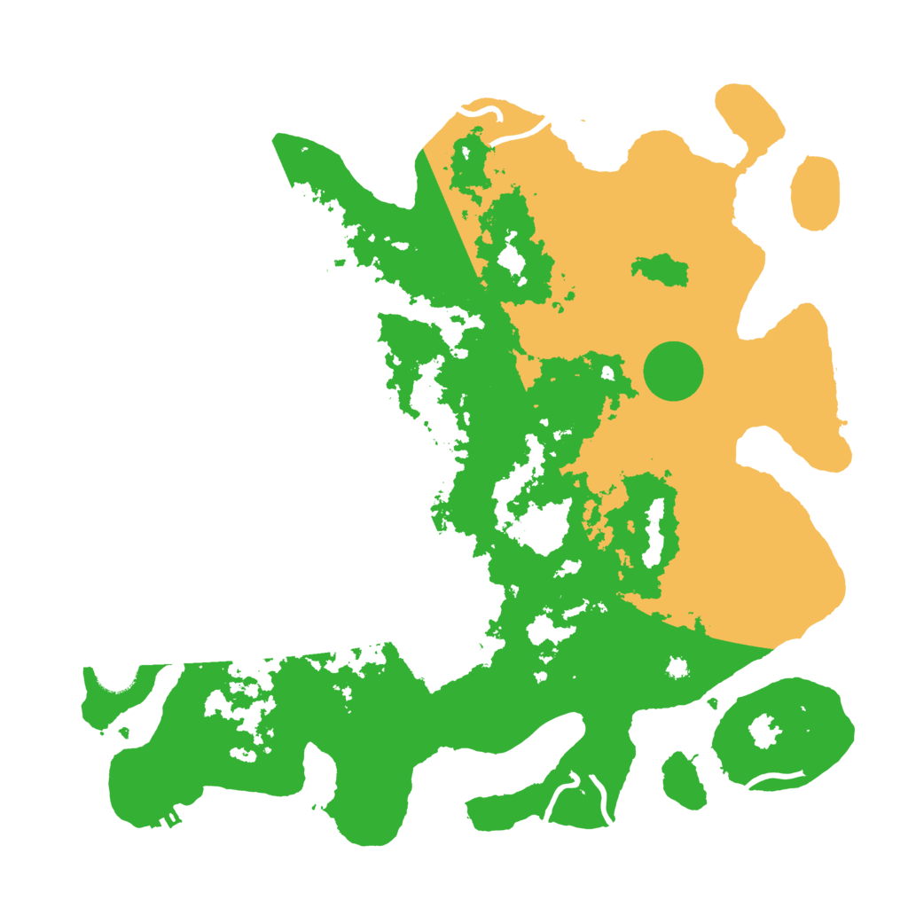 Biome Rust Map: Procedural Map, Size: 4000, Seed: 1591167996