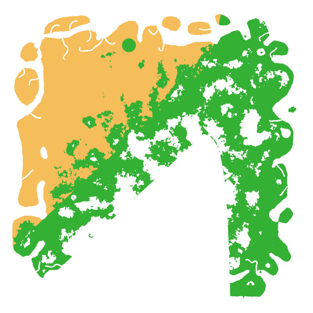 Biome Rust Map: Procedural Map, Size: 6000, Seed: 854123354