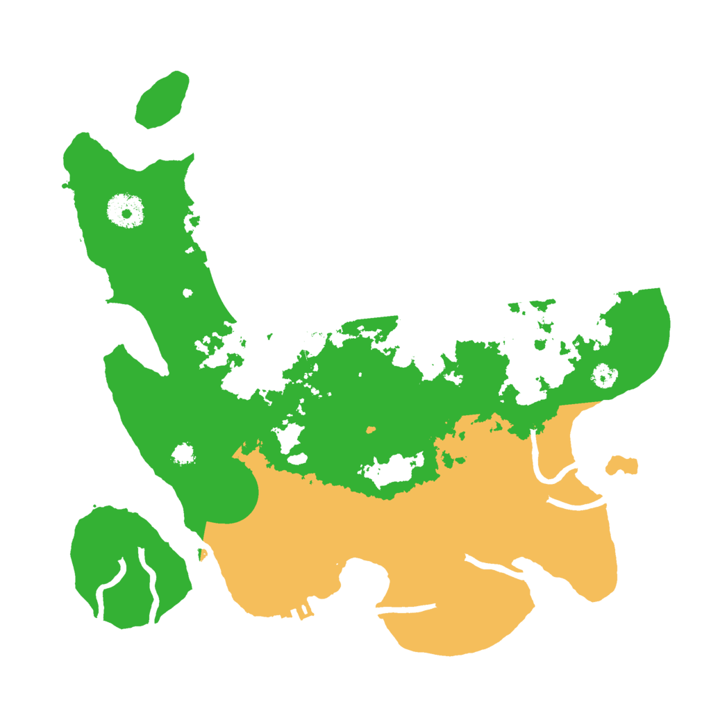 Biome Rust Map: Procedural Map, Size: 3000, Seed: 1960790705