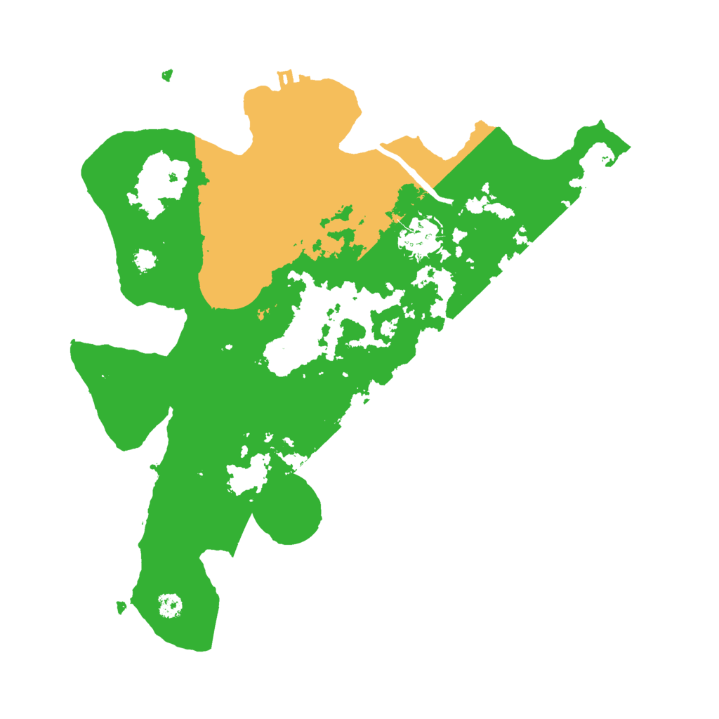 Biome Rust Map: Procedural Map, Size: 3000, Seed: 62928