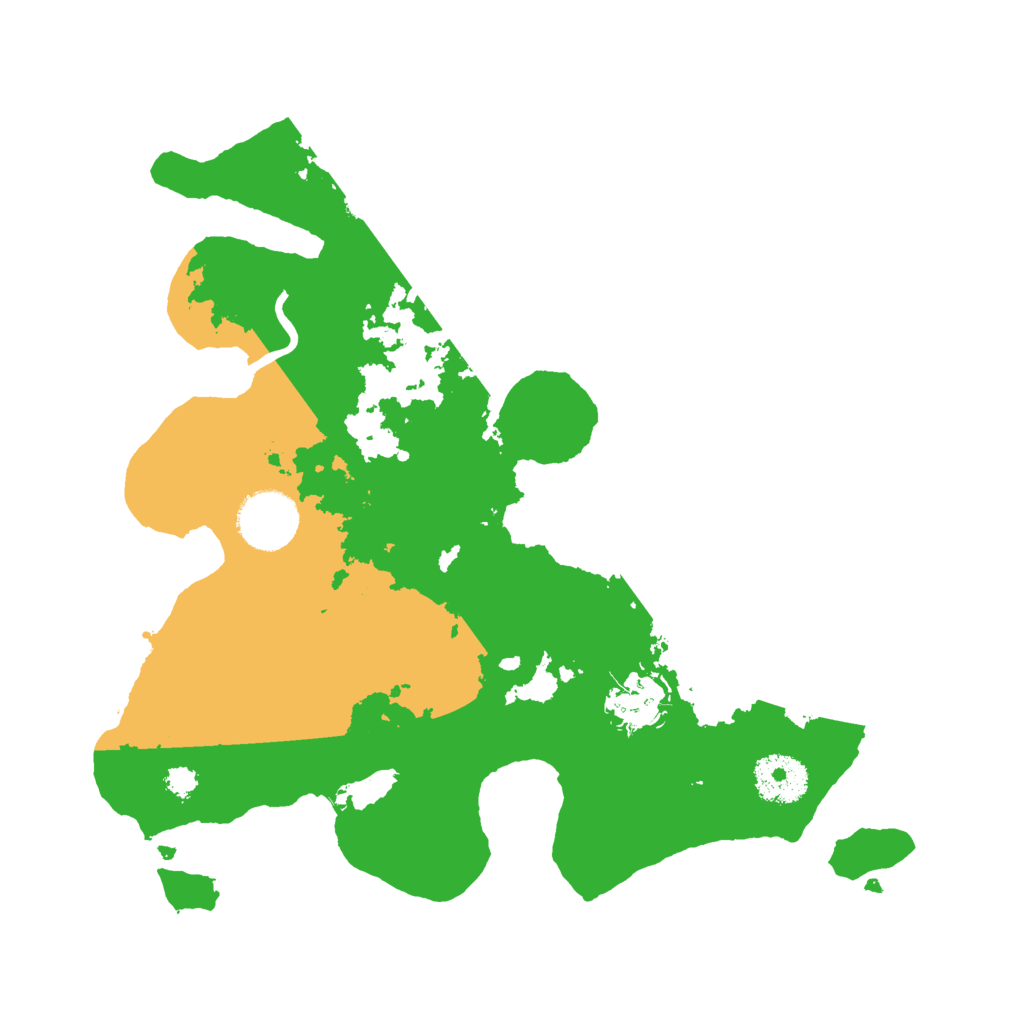 Biome Rust Map: Procedural Map, Size: 3000, Seed: 75214853