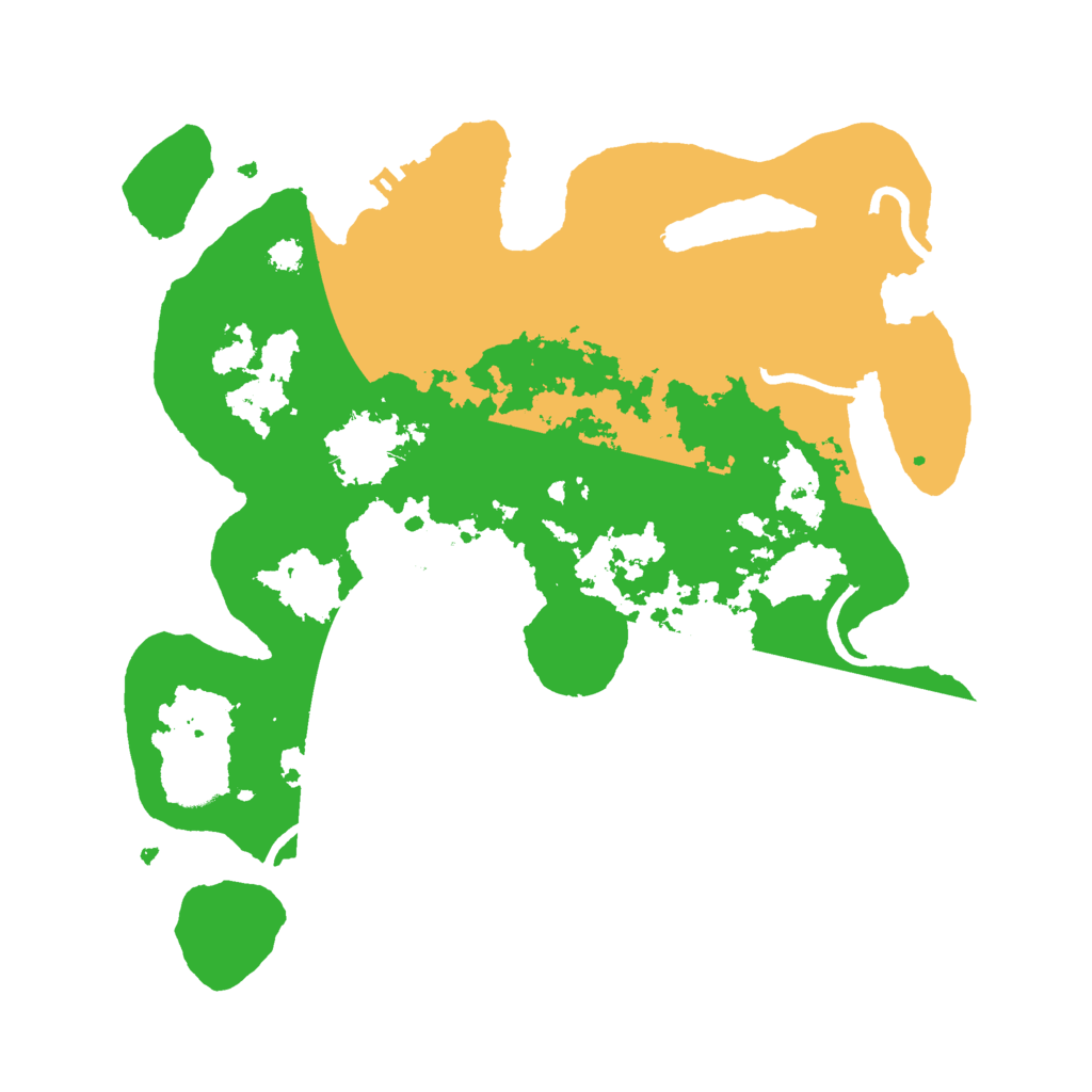 Biome Rust Map: Procedural Map, Size: 3000, Seed: 278954633