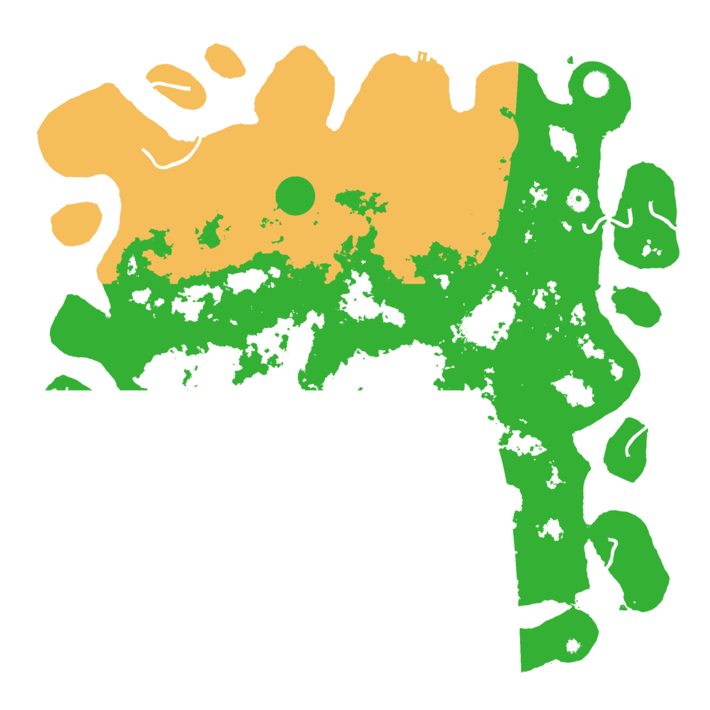 Biome Rust Map: Procedural Map, Size: 4800, Seed: 1240399692