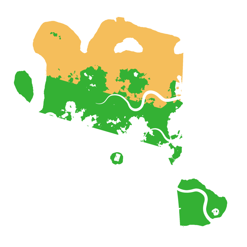 Biome Rust Map: Procedural Map, Size: 3519, Seed: 2147483647