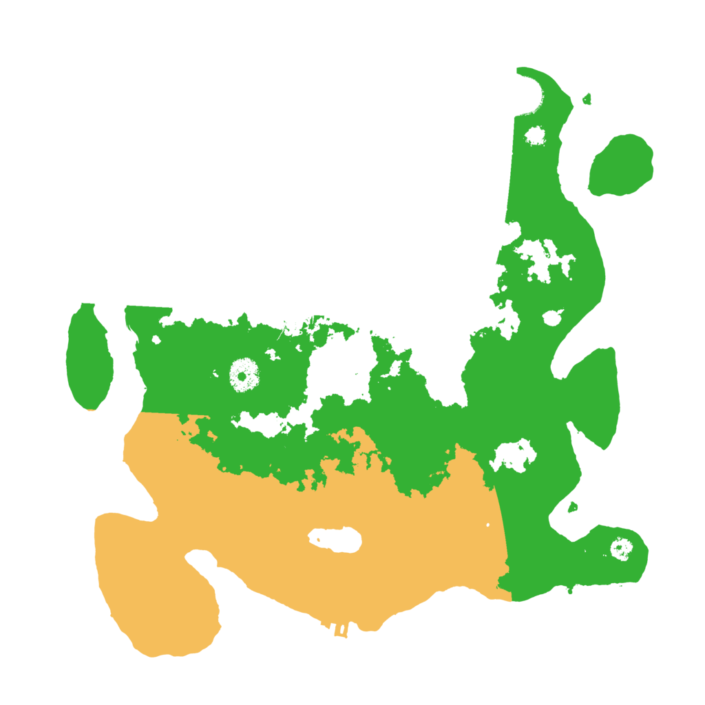 Biome Rust Map: Procedural Map, Size: 3300, Seed: 213143