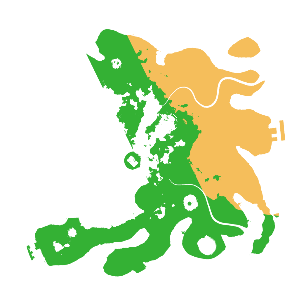 Biome Rust Map: Procedural Map, Size: 3000, Seed: 324