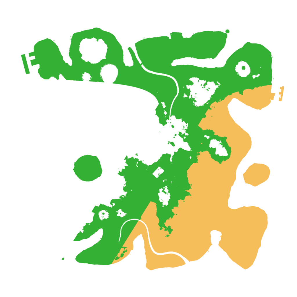 Biome Rust Map: Procedural Map, Size: 3000, Seed: 17751