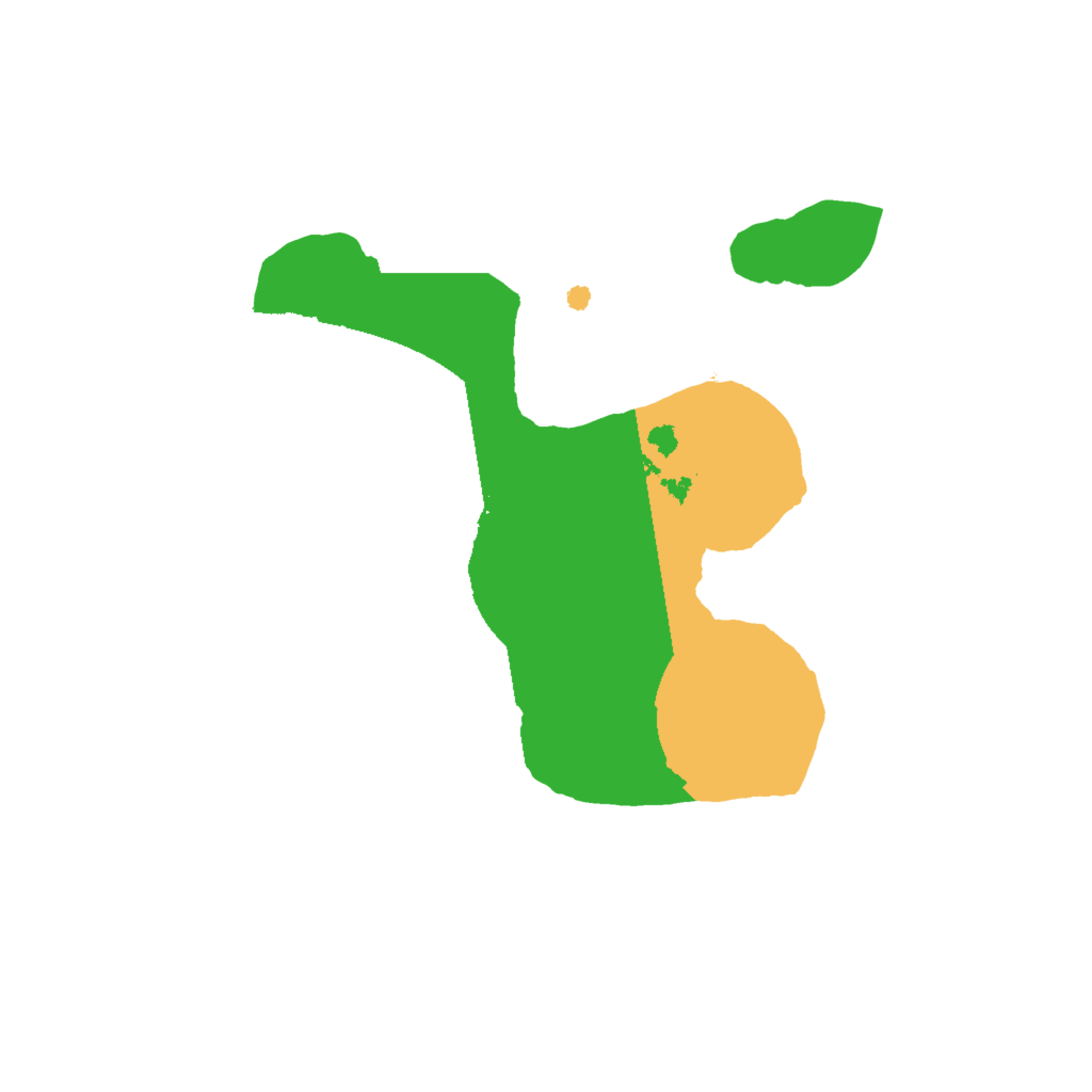 Biome Rust Map: Procedural Map, Size: 1800, Seed: 2424324