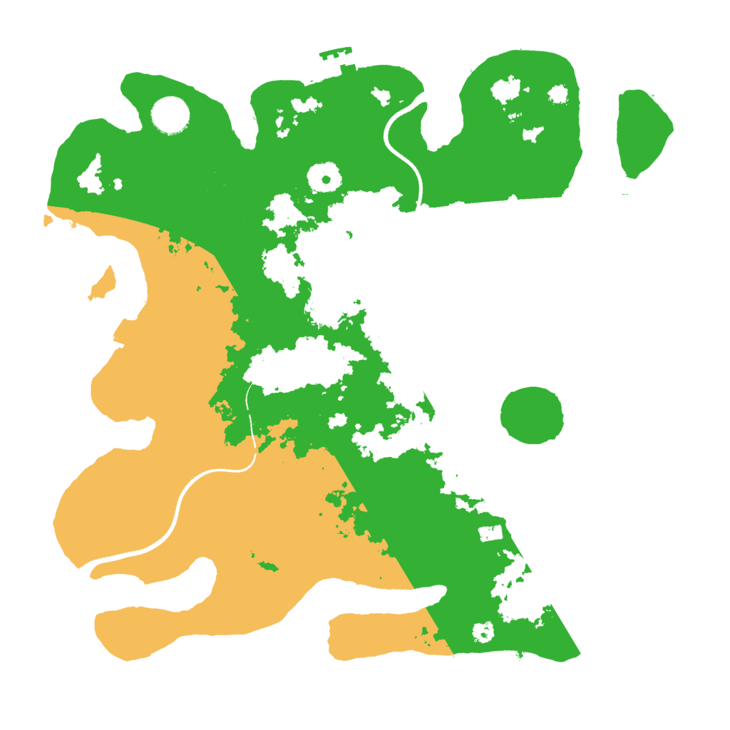 Biome Rust Map: Procedural Map, Size: 3400, Seed: 962702939