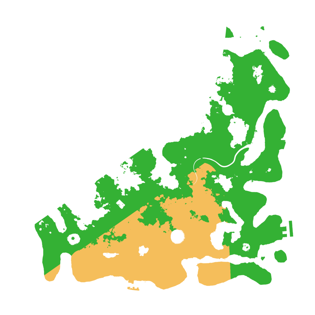 Biome Rust Map: Procedural Map, Size: 4000, Seed: 1025206240