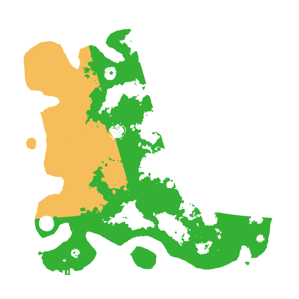 Biome Rust Map: Procedural Map, Size: 3500, Seed: 1350337265