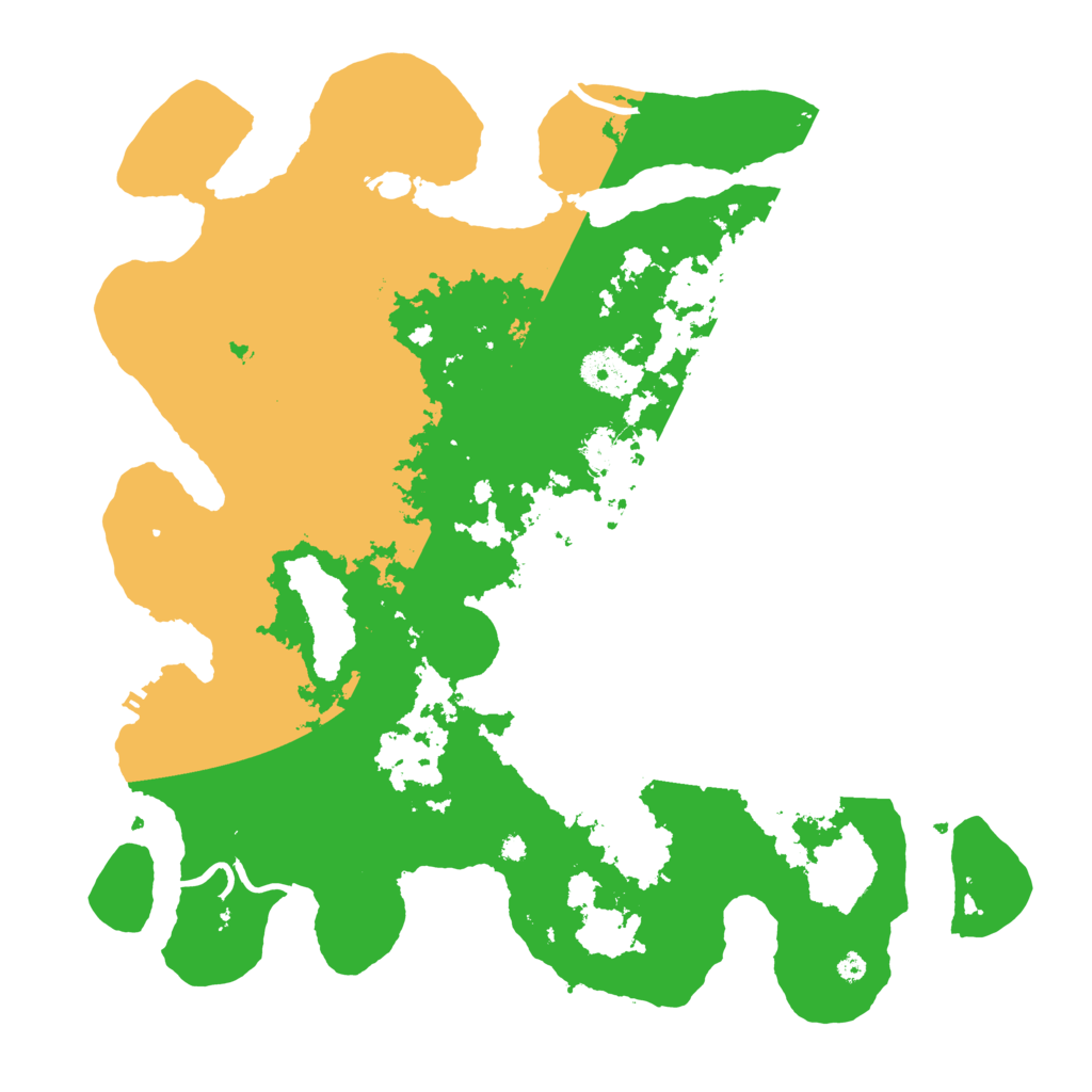 Biome Rust Map: Procedural Map, Size: 4000, Seed: 2402