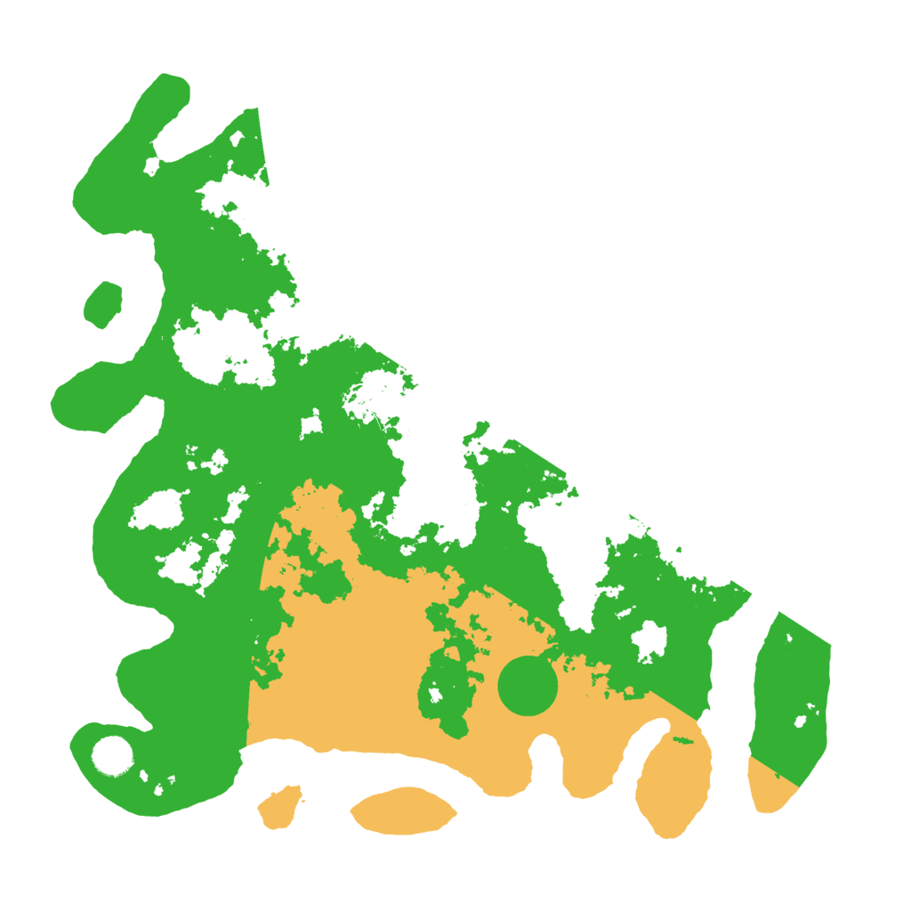 Biome Rust Map: Barren, Size: 4000, Seed: 1431774538