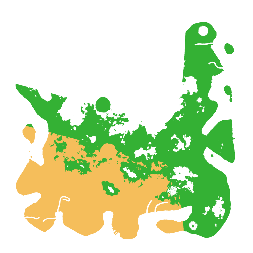 Biome Rust Map: Procedural Map, Size: 4500, Seed: 220720537