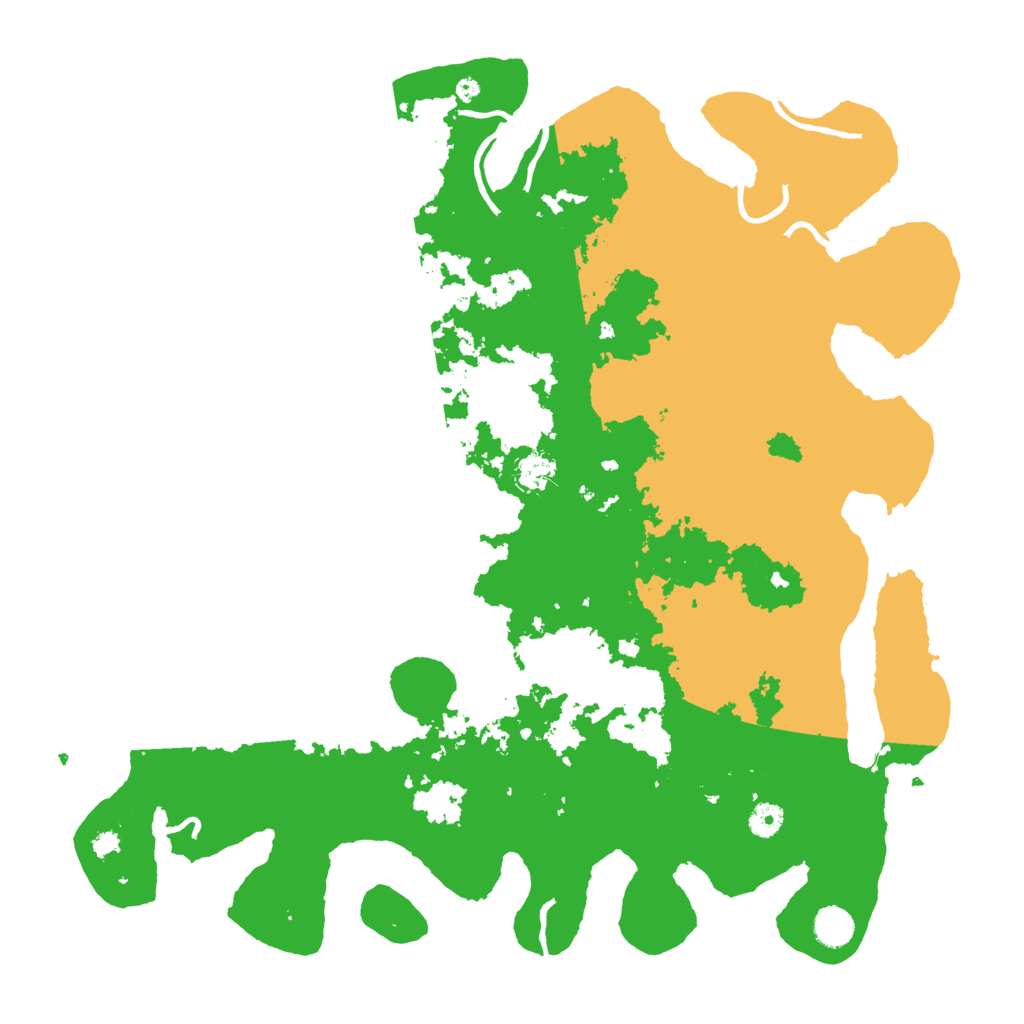 Biome Rust Map: Procedural Map, Size: 4500, Seed: 1920881076
